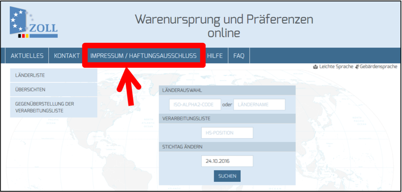 Impressum und Haftungs-Ausschluss